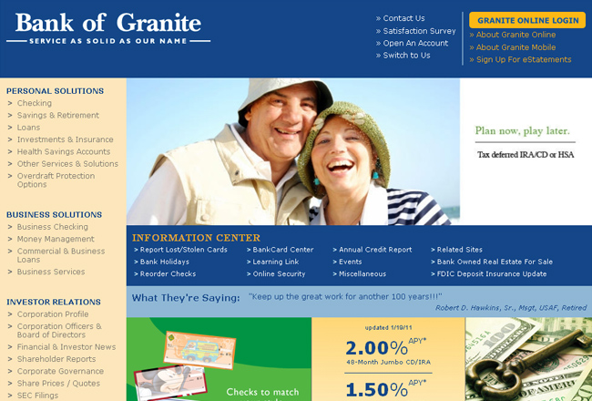 Bank of Granite