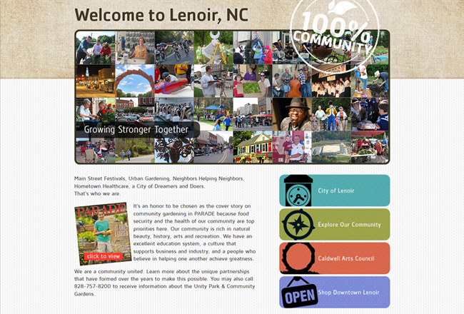 Welcome to Lenoir Micro Site